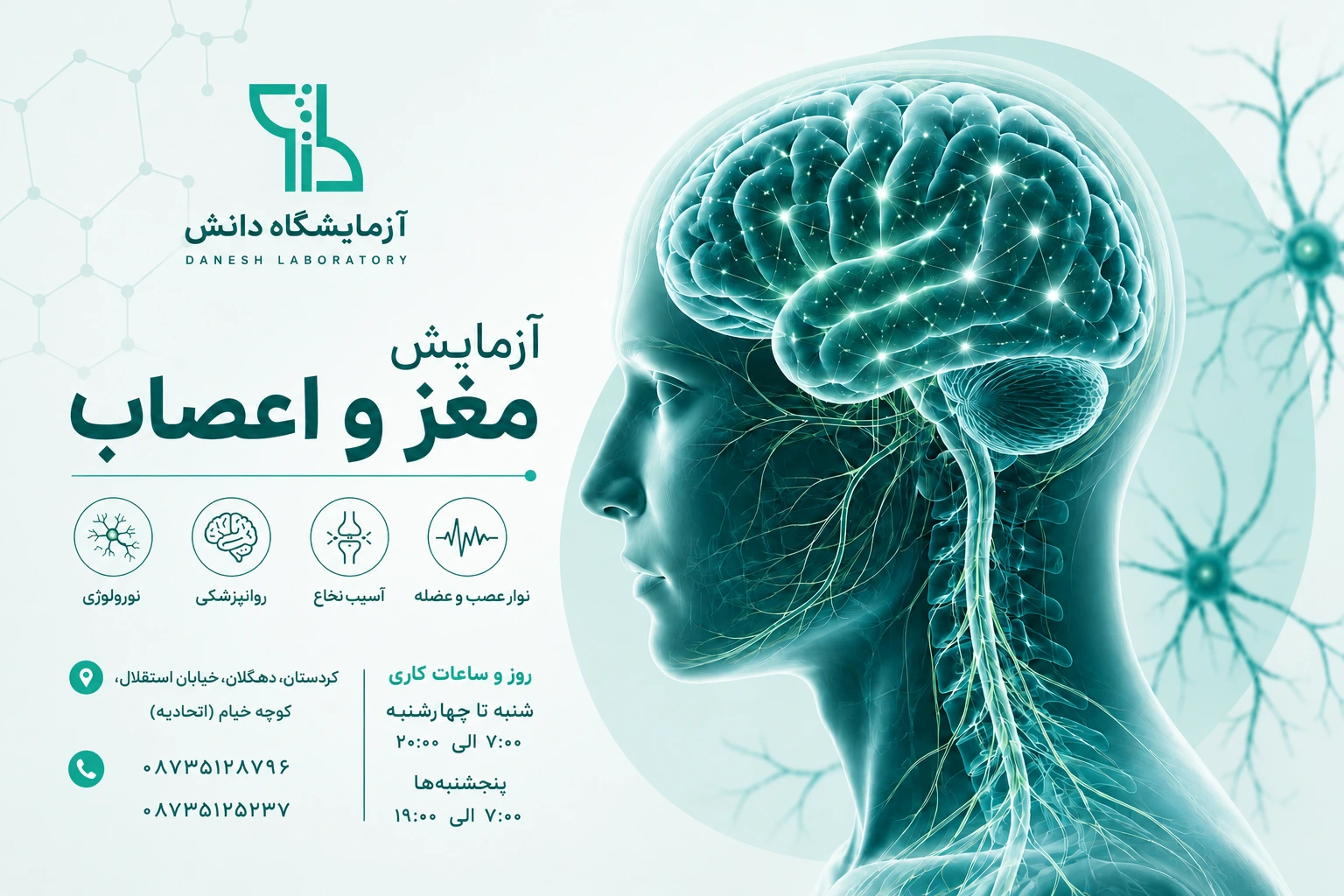 آزمایش مغز و اعصاب