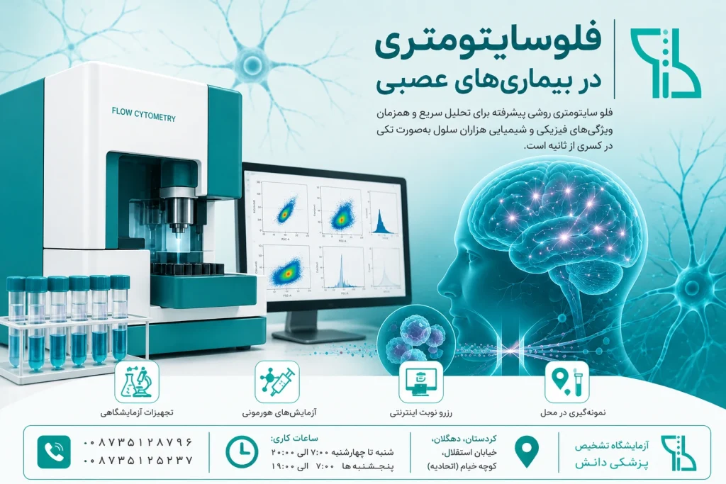 فلوسایتومتری در بیماری های عصبی